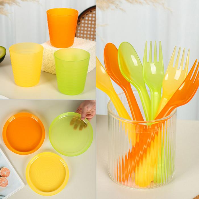 多彩組合餐具(12件套)