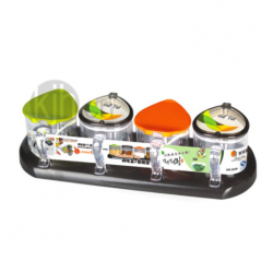 時尚之風調味套裝（4格）