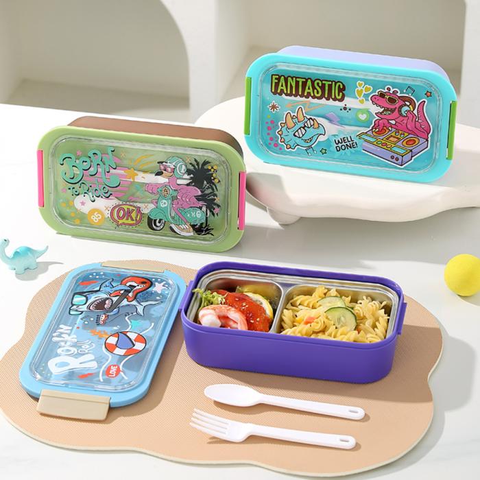 星樂卡通便當(dāng)盒PP款75